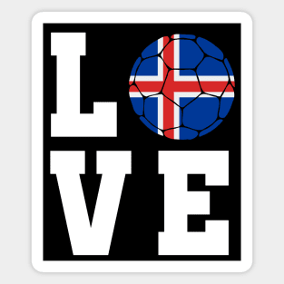 Iceland Football Magnet